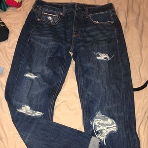 Boyfriend cut jeans